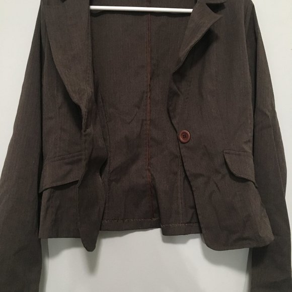 Womens Short Sports Coat Blazer Size L - Picture 9 of 9